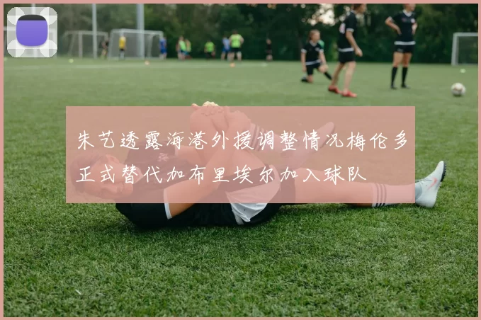 朱艺透露海港外援调整情况梅伦多正式替代加布里埃尔加入球队